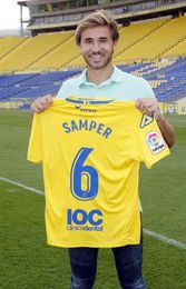 Samper espera aportar "equilibrio y organización" al centro del campo isleño Samper espera aportar "equilibrio y organización" al centro del campo isleño