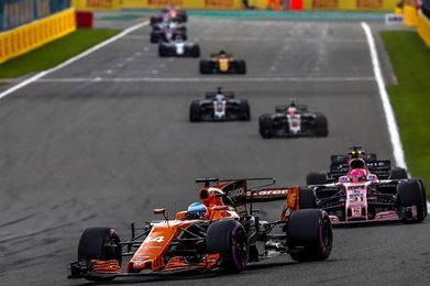 Alonso abandona en la vuelta 26 de Spa-Francorchamps Alonso abandona en la vuelta 26 de Spa-Francorchamps
