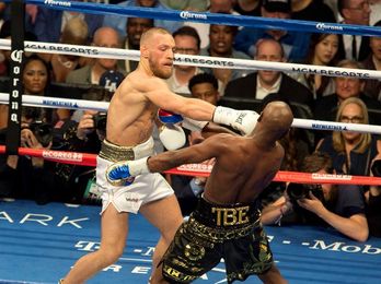 Mayweather se entrenó con McGregor, al que venció por nócaut técnico Mayweather se entrenó con McGregor, al que venció por nócaut técnico
