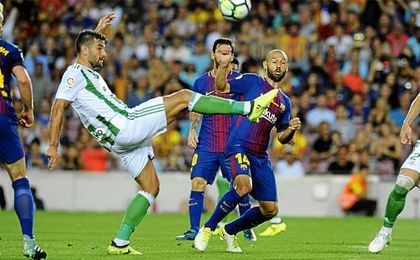 Barragán: "A todos nos gustaría ver al Betis en puestos europeos" Barragán: "A todos nos gustaría ver al Betis en puestos europeos"