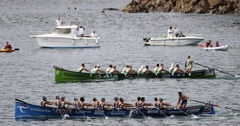 Urdaibai, con récord en La Concha, favorita para el triunfo final Urdaibai, con récord en La Concha, favorita para el triunfo final