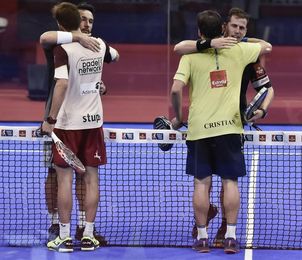 Paquito Navarro y Sanyo Gutiérrez olvidan los apuros y alcanzan la final Paquito Navarro y Sanyo Gutiérrez olvidan los apuros y alcanzan la final