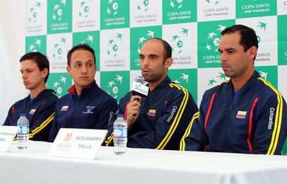Colombia espera sorprender a Croacia para clasificar al Grupo Mundial de la Copa Davis Colombia espera sorprender a Croacia para clasificar al Grupo Mundial de la Copa Davis