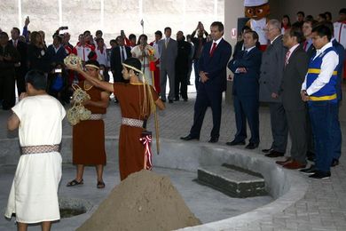 Lima pone la primera piedra de la villa de los Juegos Panamericanos de 2019 Lima pone la primera piedra de la villa de los Juegos Panamericanos de 2019