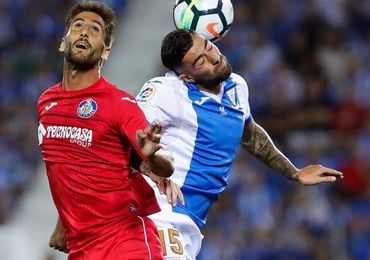 Jorge Molina: "Intentaremos tener posesión y ser valientes contra el Barça" Jorge Molina: "Intentaremos tener posesión y ser valientes contra el Barça"