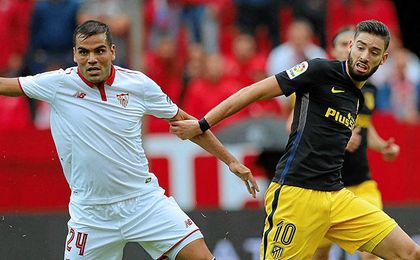 El Atlético-Sevilla FC, en directo: Gol de Carrasco El Atlético-Sevilla FC, en directo: Gol de Carrasco