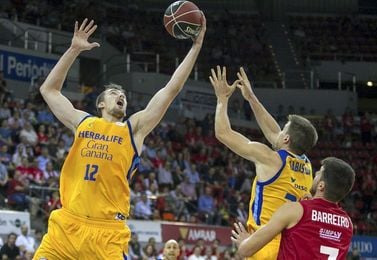 95-99. Herbalife sufre para ganar con la suerte del campeón 95-99. Herbalife sufre para ganar con la suerte del campeón