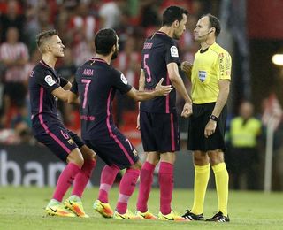 Mateu Lahoz, designado para el Atlético de Madrid-Barcelona Mateu Lahoz, designado para el Atlético de Madrid-Barcelona