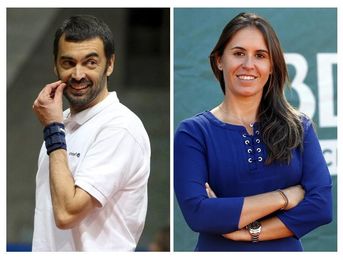 Sergi Bruguera y Anabel Medina, capitanes de Copa Davis y Copa Federación Sergi Bruguera y Anabel Medina, capitanes de Copa Davis y Copa Federación