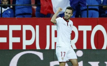 Los objetivos que se marca Sarabia para él y para el Sevilla Los objetivos que se marca Sarabia para él y para el Sevilla