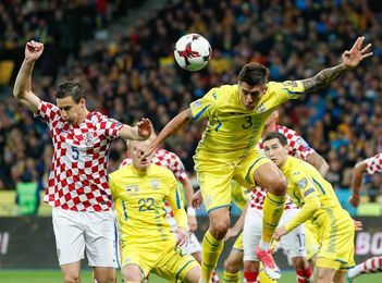 Croacia jugará la repesca tras ganar en Ucrania Croacia jugará la repesca tras ganar en Ucrania