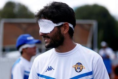 Topos Puebla, el equipo mexicano que no ve el fútbol, lo siente Topos Puebla, el equipo mexicano que no ve el fútbol, lo siente