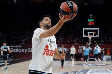 Felipe Reyes: "Lo importante es tener un banquillo amplio" Felipe Reyes: "Lo importante es tener un banquillo amplio"