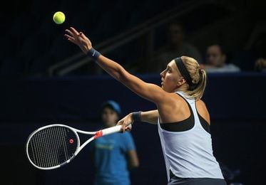 Mlñadenovic, Vandeweghe, Vesnina y Sevastova, eliminadas en octavos Mlñadenovic, Vandeweghe, Vesnina y Sevastova, eliminadas en octavos