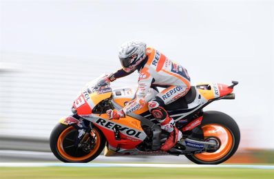 Márquez dice estar "cómodo y tener un gran ritmo" Márquez dice estar "cómodo y tener un gran ritmo"