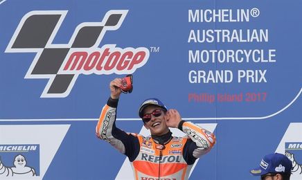 Sexta victoria de la temporada de Márquez Sexta victoria de la temporada de Márquez