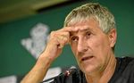 Setién no sabe "si será complicado cambiar el chip" para la Copa