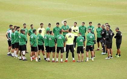 Setién se va a tomar en serio la Copa. Setién se va a tomar en serio la Copa.