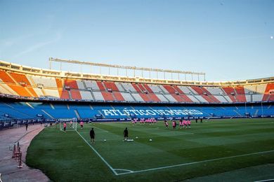 El Atlético regresó al Calderón para entrenarse antes de recibir al Qarabag El Atlético regresó al Calderón para entrenarse antes de recibir al Qarabag