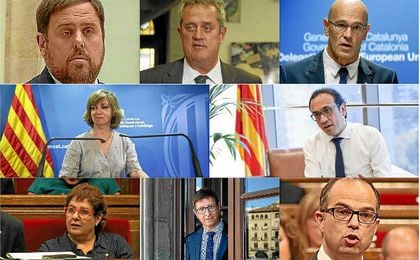 Los exconsejeros del Govern de Cataluña que ingresarán en prisión Los exconsejeros del Govern de Cataluña que ingresarán en prisión
