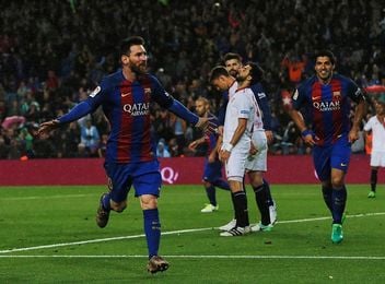 El Barça quiere afianzar su liderato ante un Sevilla con carencias visitante El Barça quiere afianzar su liderato ante un Sevilla con carencias visitante
