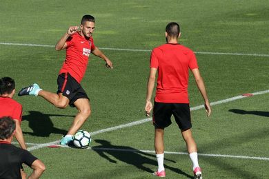 Koke y Carrasco se reincorporan al grupo en la vuelta al trabajo del Atlético Koke y Carrasco se reincorporan al grupo en la vuelta al trabajo del Atlético