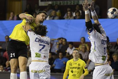 28-24. Ademar muestra su mejoría en todo su esplendor ante el Gorenje 28-24. Ademar muestra su mejoría en todo su esplendor ante el Gorenje