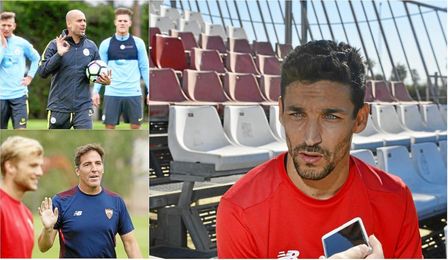 Jesús Navas, durante la entrevista con ESTADIO Deportivo. Jesús Navas, durante la entrevista con ESTADIO Deportivo.