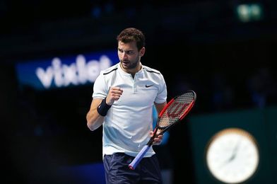 Dimitrov vence a Goffin y se corona Maestro por primera vez Dimitrov vence a Goffin y se corona Maestro por primera vez