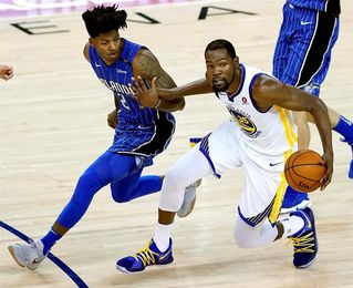Warriors ganan sin Durant; Raptors logran cuarto triunfo consecutivo Warriors ganan sin Durant; Raptors logran cuarto triunfo consecutivo