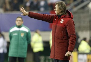 Gareca dice que Perú ira al Mundial a "aprender y competir" Gareca dice que Perú ira al Mundial a "aprender y competir"