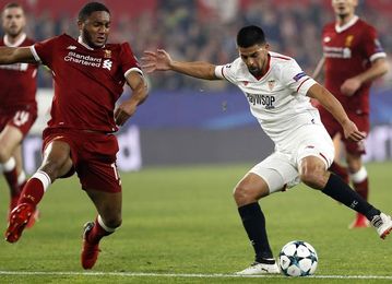 El Liverpool golea al Sevilla al descanso (0-3) El Liverpool golea al Sevilla al descanso (0-3)