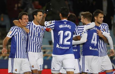 0-1. Oyarzabal mete a la Real en la siguiente ronda en el minuto 89 0-1. Oyarzabal mete a la Real en la siguiente ronda en el minuto 89