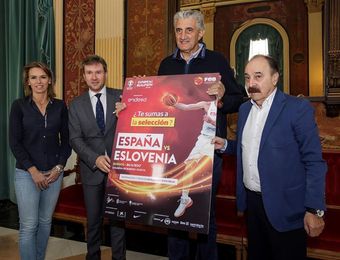 El España-Eslovenia promete ser un espectáculo de "primer nivel" en Burgos El España-Eslovenia promete ser un espectáculo de "primer nivel" en Burgos
