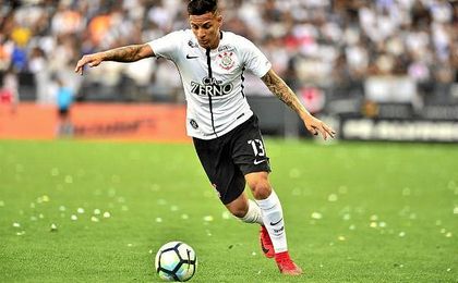 Arana, en un partido con el Corinthians. Arana, en un partido con el Corinthians.