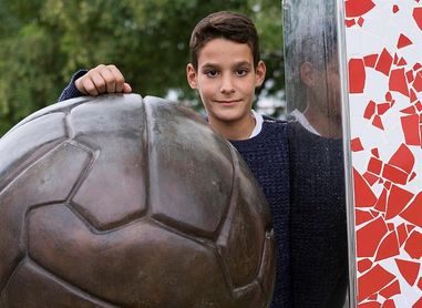 Moisés, un recogepelotas con corazón: "Vi que así se habían salvado vidas" Moisés, un recogepelotas con corazón: "Vi que así se habían salvado vidas"