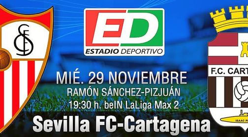 Sevilla F.C.-Cartagena: ´Calentamiento´ para el turno de Marcucci. Sevilla F.C.-Cartagena: ´Calentamiento´ para el turno de Marcucci.