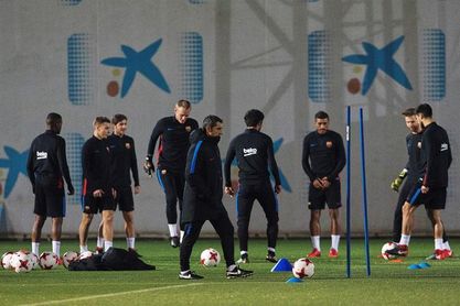 Valverde ha podido trabajar con todos los disponibles en el entrenamiento Valverde ha podido trabajar con todos los disponibles en el entrenamiento
