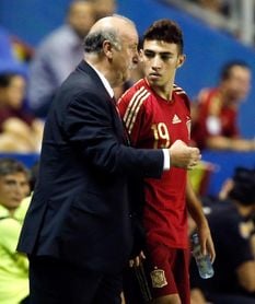 Del Bosque: "Me siento culpable de que Munir no pueda jugar con Marruecos" Del Bosque: "Me siento culpable de que Munir no pueda jugar con Marruecos"