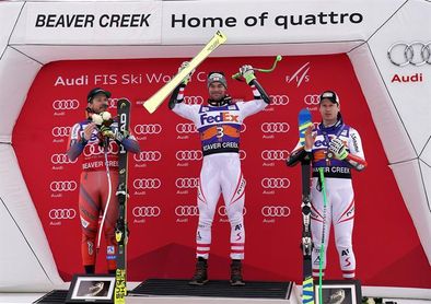 Kriechmayr logra su primera victoria de la Copa del Mundo, en Beaver Creek Kriechmayr logra su primera victoria de la Copa del Mundo, en Beaver Creek