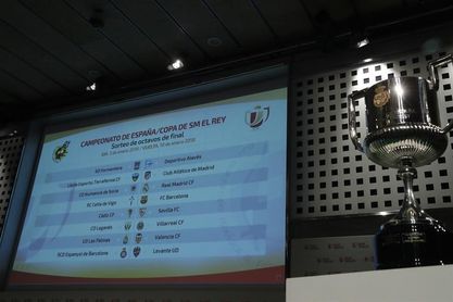 Celta-Barcelona, Numancia-Real Madrid y Lleida-Atlético, en octavos de final Celta-Barcelona, Numancia-Real Madrid y Lleida-Atlético, en octavos de final