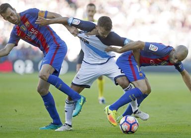 El Deportivo ha puntuado en tres de sus cinco últimas visitas al Camp Nou El Deportivo ha puntuado en tres de sus cinco últimas visitas al Camp Nou