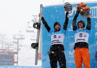 Regino y Eguibar se exhiben ganando para España la Copa del Mundo de Montafon Regino y Eguibar se exhiben ganando para España la Copa del Mundo de Montafon