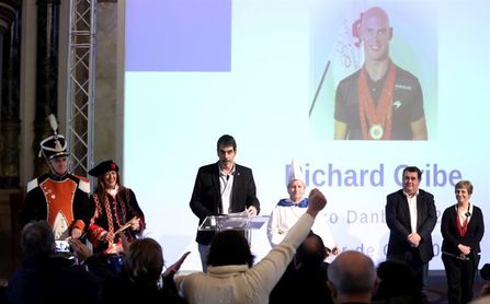 El nadador Richard Oribe, elegido Tambor de Oro de San Sebastián 2018 El nadador Richard Oribe, elegido Tambor de Oro de San Sebastián 2018