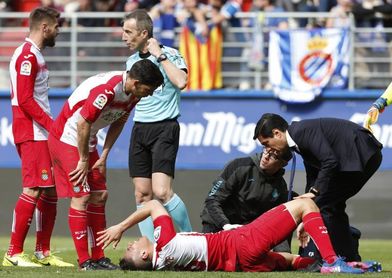 Óscar Duarte sufre una contusión meniscal en la rodilla izquierda Óscar Duarte sufre una contusión meniscal en la rodilla izquierda