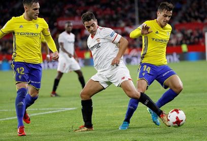 2-1. El Sevilla vuelve a ganar, pasa a cuartos pero sigue espeso en su juego 2-1. El Sevilla vuelve a ganar, pasa a cuartos pero sigue espeso en su juego