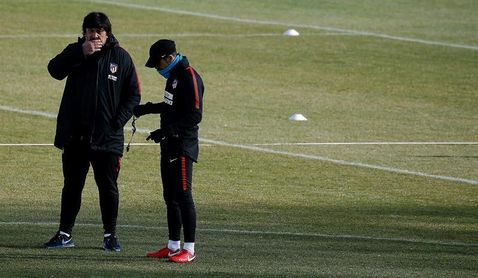 Simeone: "Estamos expectantes, entusiasmados e ilusionados" Simeone: "Estamos expectantes, entusiasmados e ilusionados"