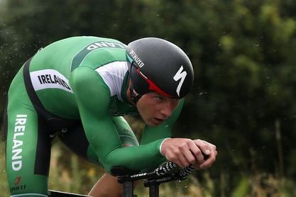 El irlandés Ryan Mullen voló en la crono, el italiano Ganna nuevo líder El irlandés Ryan Mullen voló en la crono, el italiano Ganna nuevo líder