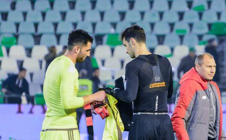 Dani Giménez, Pascua y los porteros del filial se unen a Adán en su apoyo a Rico Dani Giménez, Pascua y los porteros del filial se unen a Adán en su apoyo a Rico