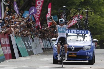 Sergio Luis Henao, del Sky, repite como campeón nacional de ruta de Colombia Sergio Luis Henao, del Sky, repite como campeón nacional de ruta de Colombia